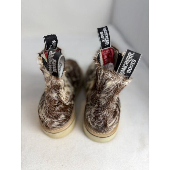 Rancherr Lechera boots women’s Cowhide hair on booties SZ 6 - Picture 5 of 7